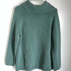 Lands End Large Green Sweater